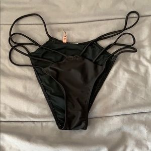 Sexy black bikini bottoms
